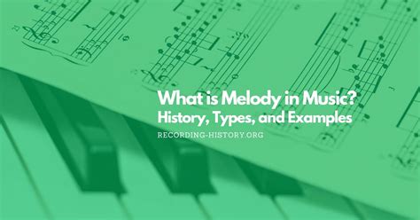 mainstream music meaning: the influence of melody on identity formation